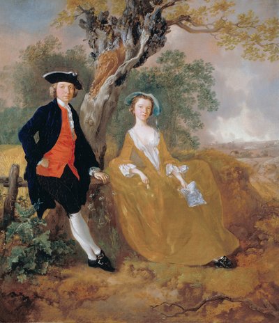 Ein Paar in einer Landschaft von Thomas Gainsborough